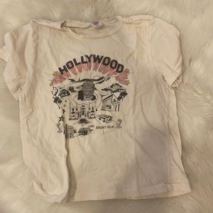 RE/DONE Hollywood Tee